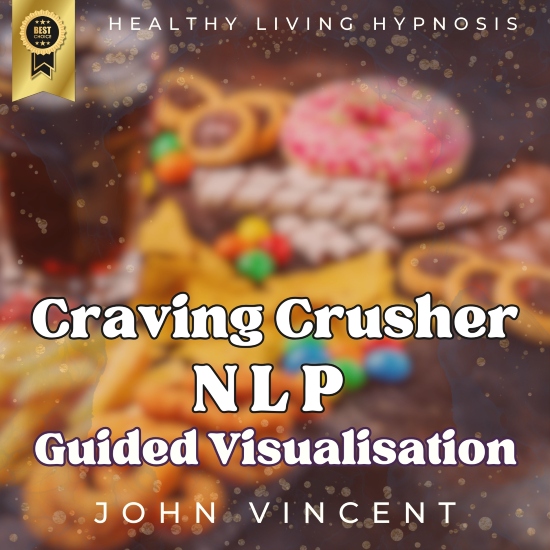 Healthy Living Hypnosis - Busting Bad Cravings Cover 1
